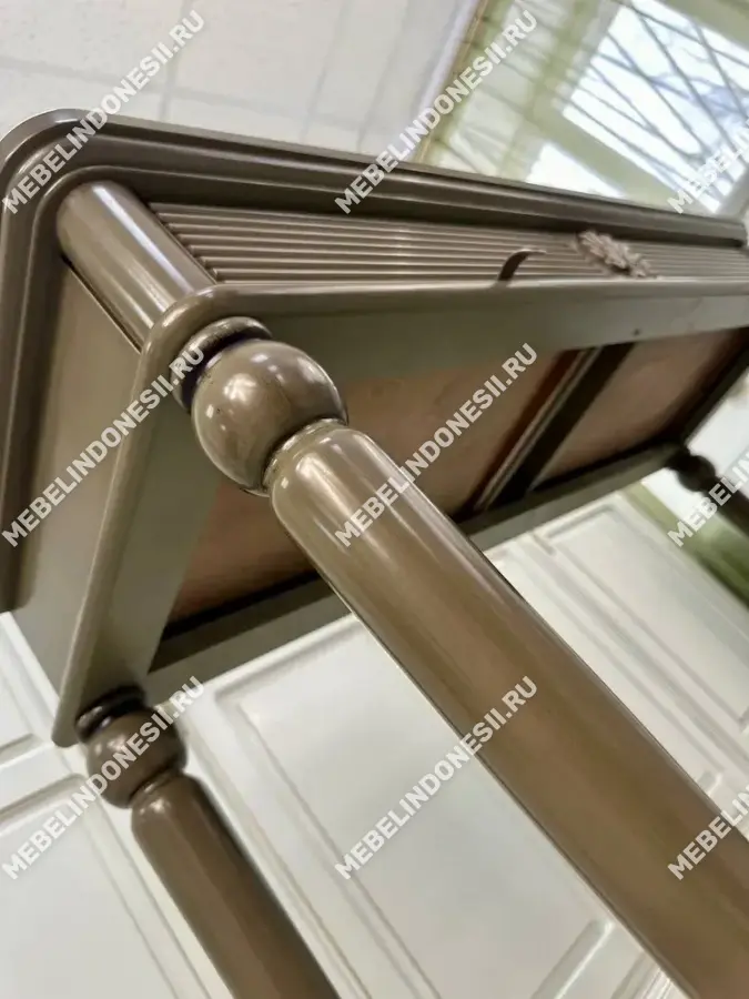 Консоль "Бурбон" Оливковый BJ916  купить в интернет магазине Мебель из массива. Звоните +7 495 961-63-63 Консоли в прихожую из массива дерева