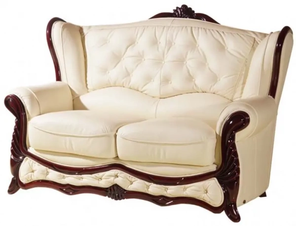 Диван кожаный "Кристина" 2-х местный  